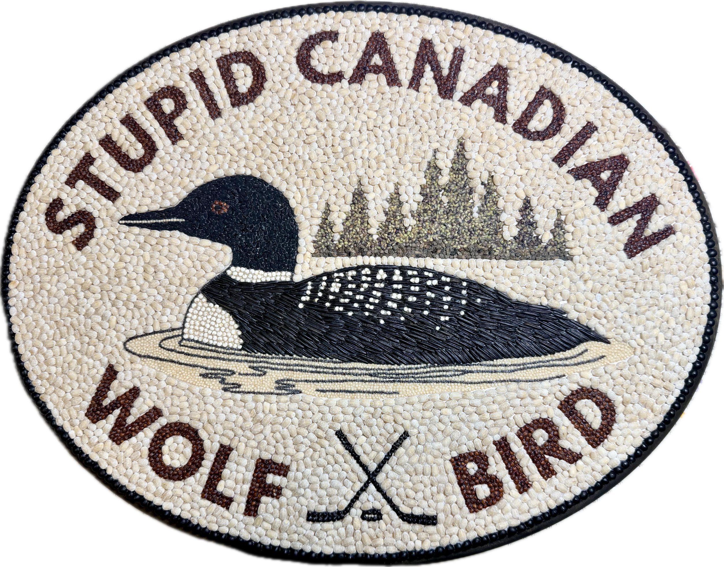 [Christina Myers Stupid Canadian Wolf Bird image]